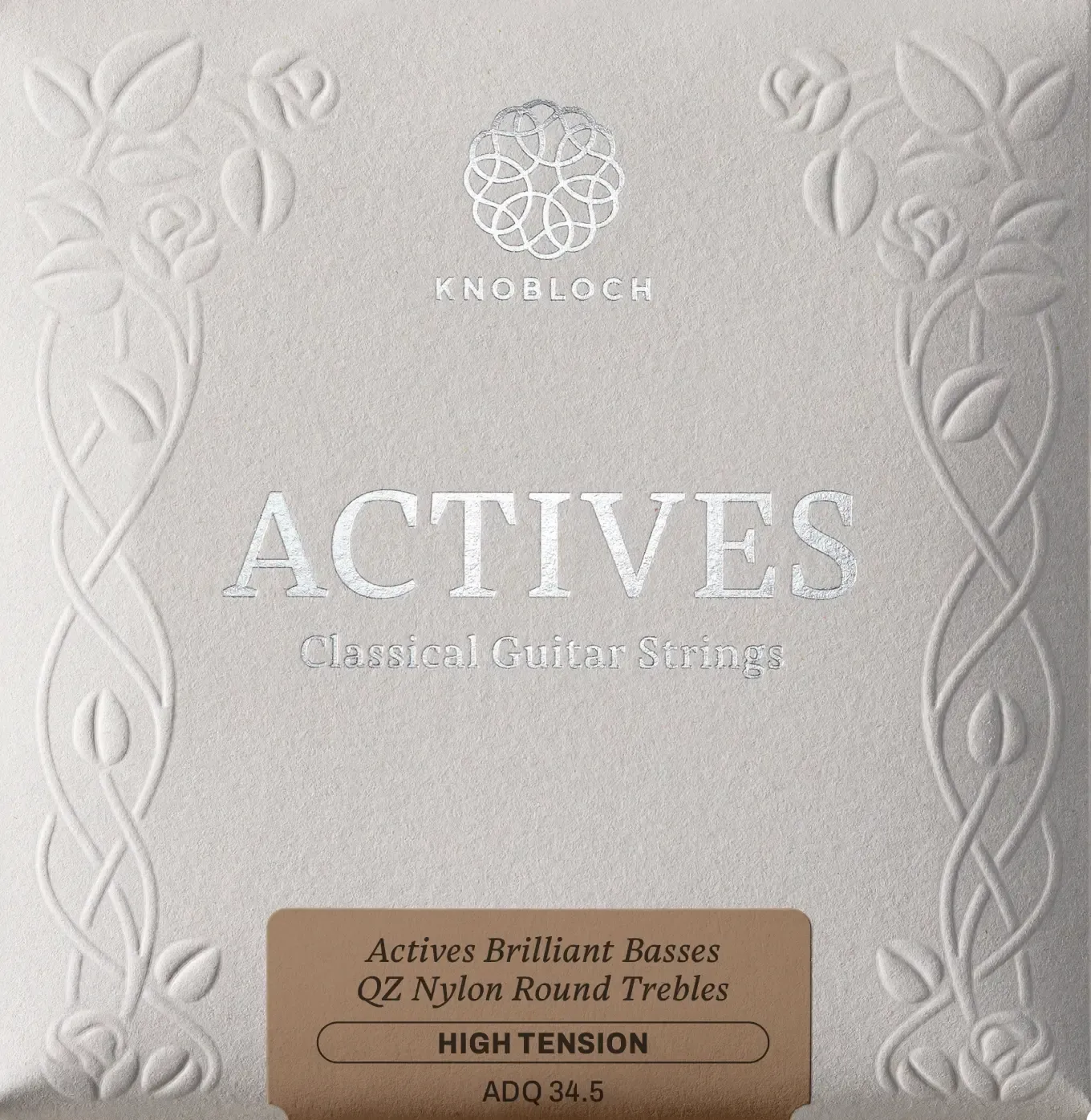 Knobloch Actives ADQ 34.5 (500ADQ) Double Silver QZ Nylon - High Tension