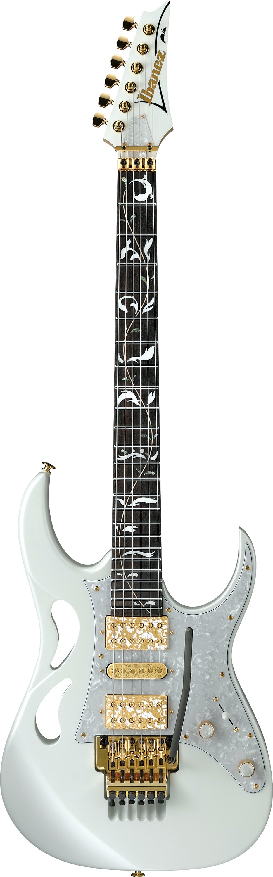 Ibanez Steve Vai Signature PIA3761 Electric Guitar -Stallion White