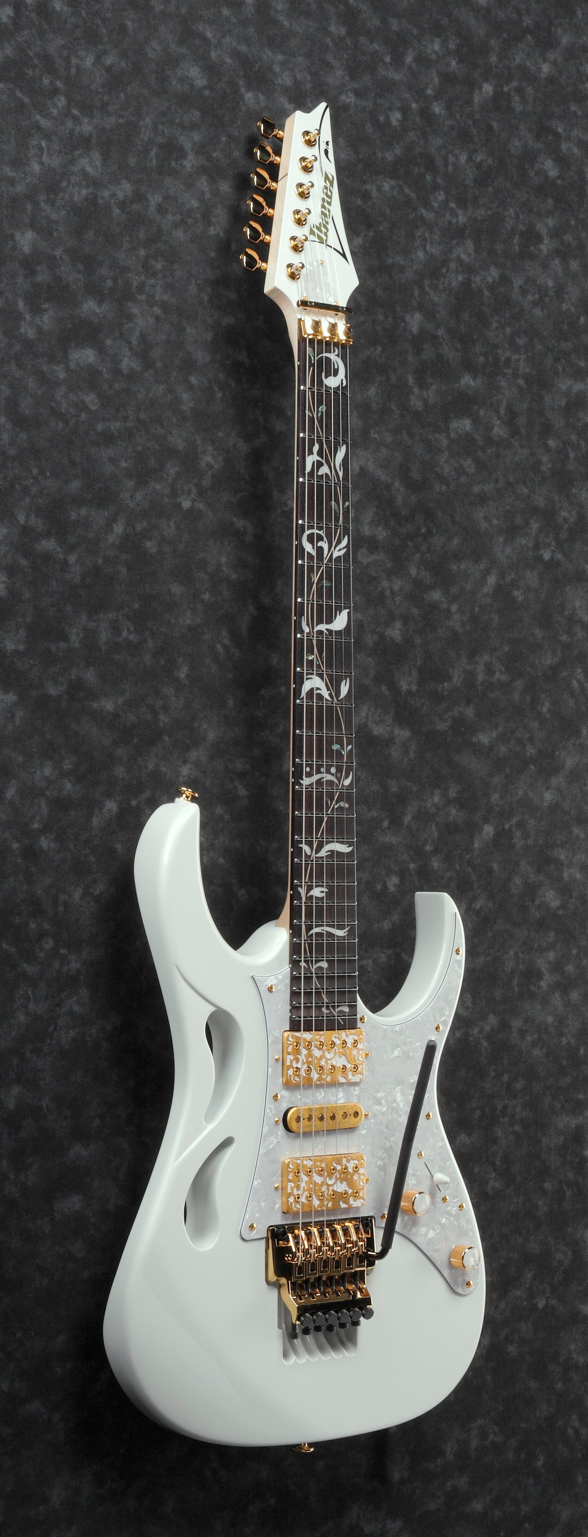 Ibanez Steve Vai Signature PIA3761 Electric Guitar -Stallion White