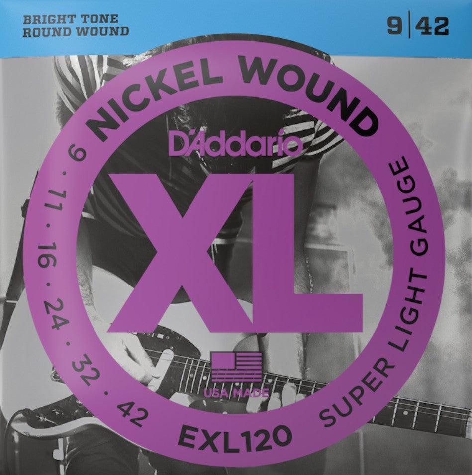 D'Addario<br> EXL120<br> Electric Guitar Strings