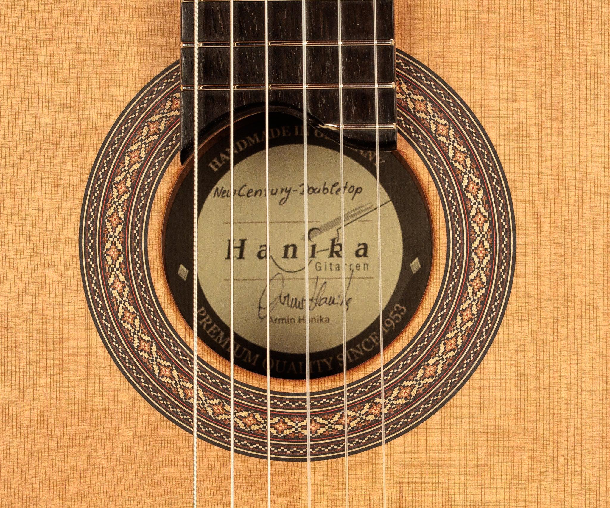 Hanika New Century Double Top Classical Guitar
