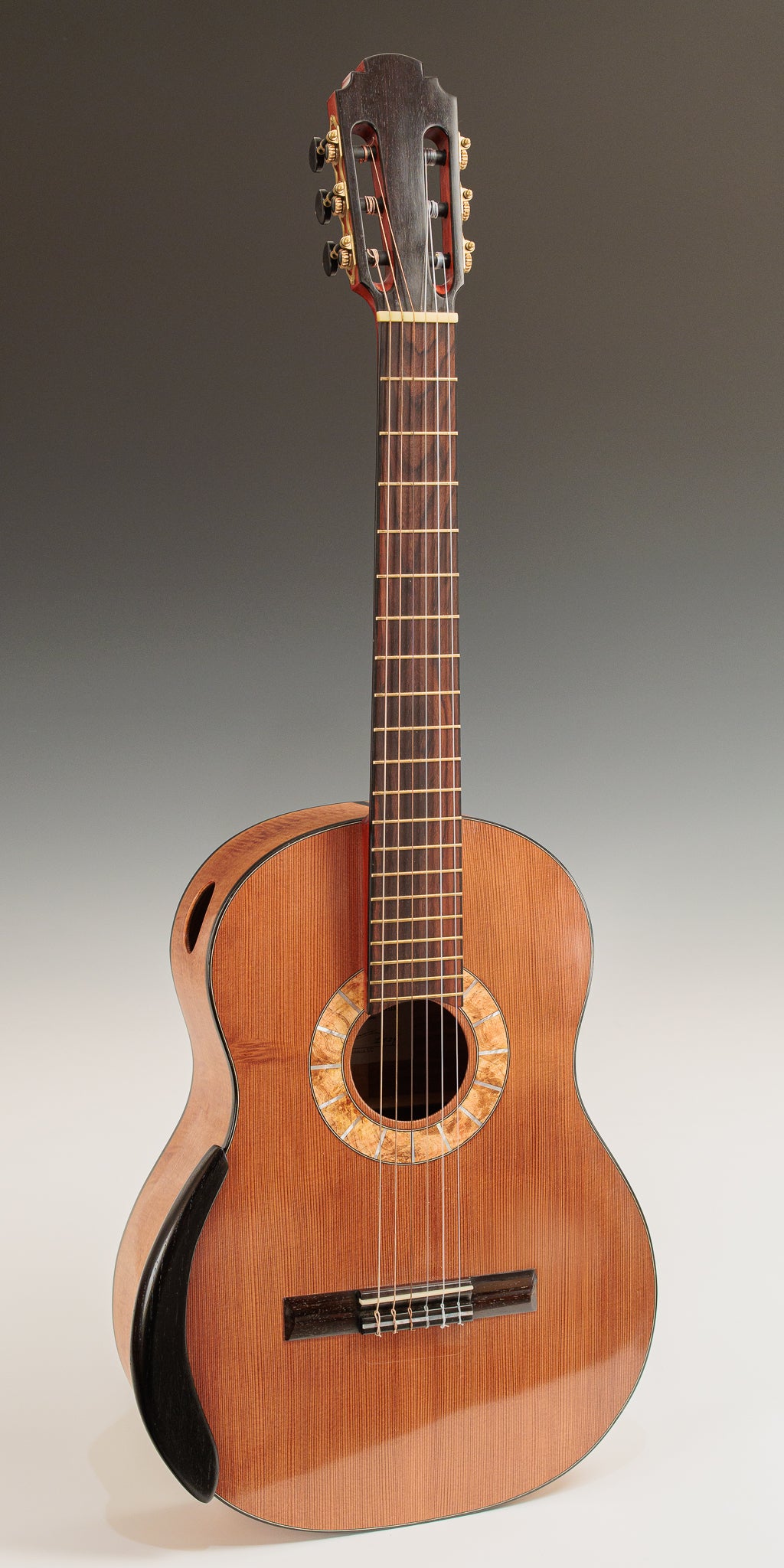 Tony Ennis Classical Guitar - 2024 Maple / Redwood