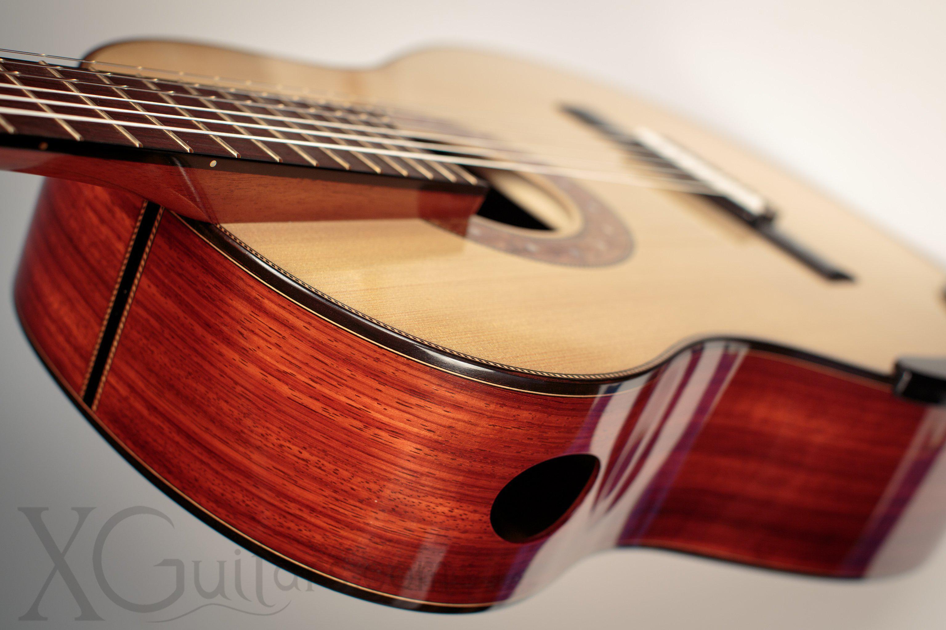 Tony Ennis Classical Guitar 2020 - Padauk & Spruce no 16