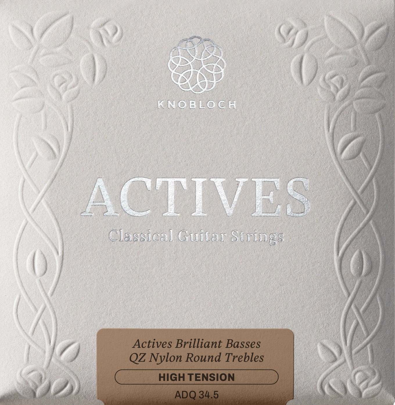 Knobloch Actives ADQ 34.5 (500ADQ) Double Silver QZ Nylon - High Tension