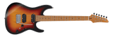Ibanez Prestige AZ2402 Electric Guitar - Tri Burst Fade Flat
