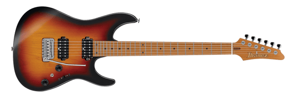 Ibanez Prestige AZ2402 Electric Guitar - Tri Burst Fade Flat