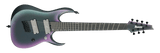 Ibanez Axion Label RGD71ALMS Multi-Scale 7-String Electric Guitar - Black Aurora Burst Matte