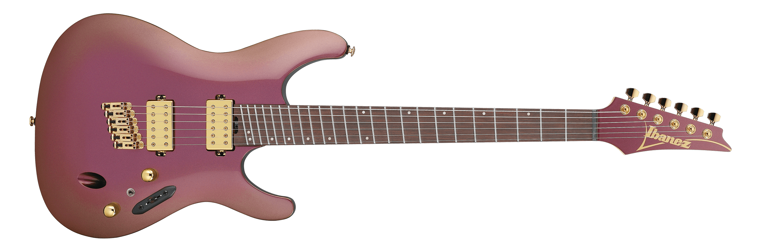Ibanez Axe Design Lab SML721 Electric Guitar - Rose Gold Chameleon