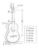 Alhambra Black Satin CT EZ Cutaway Guitar