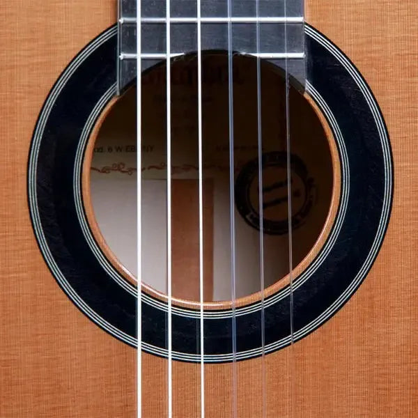 Alhambra 6 Ebony Blanco Classical Guitar