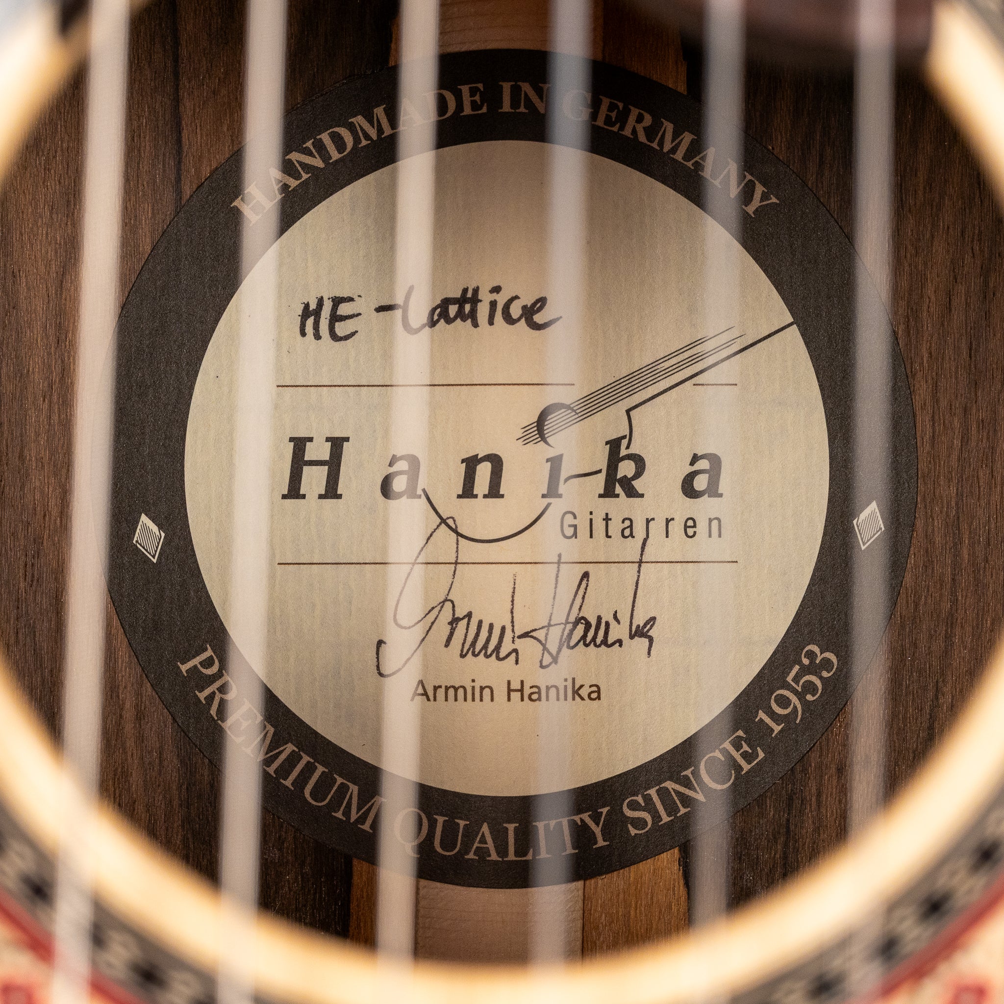 Hanika HE Lattice Spruce Top Classical Guitar
