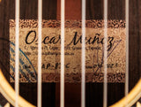 Oscar Muñoz - Concert Classical Guitar - Spruce Top