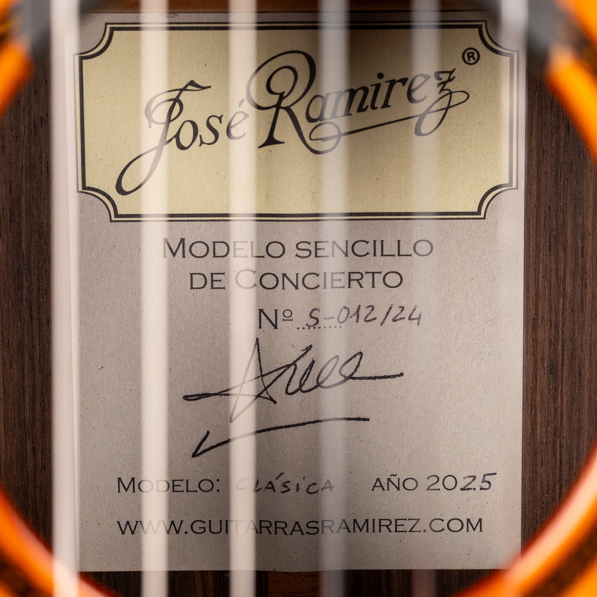Ramirez Sencillo Cedar Classical Guitar 2023 Model