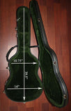 Alhambra Senorita 7/8 Size Hardshell Case - CASE ONLY
